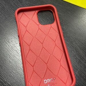 Red Protective Phone Case for iPhone - Shock-Absorbent